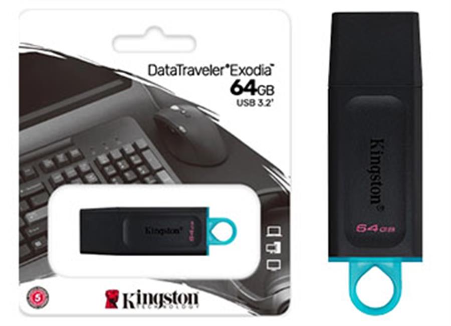 Pendrive Kingston Exodia 64GB 3.2