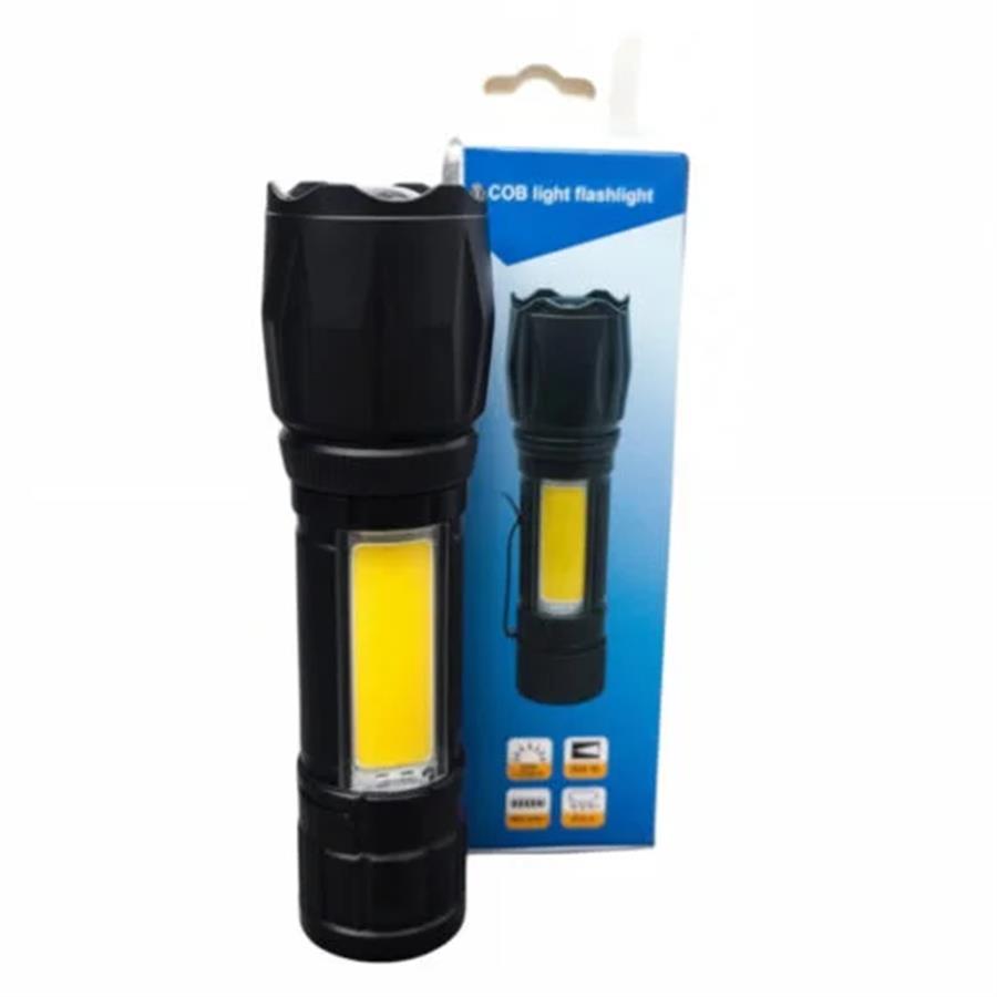 LINTERNA 13C 1LED 2POSIC.+ LUZ EMERG.USB