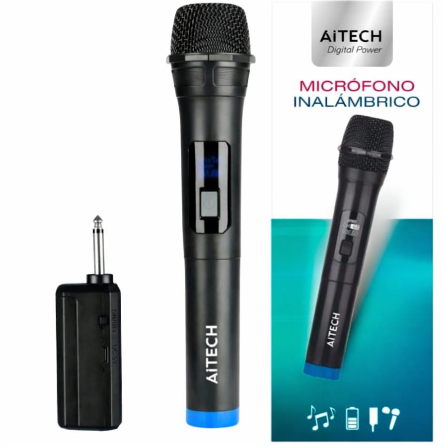 MICROFONO INALAMBRICO RECARGABLE AITECH