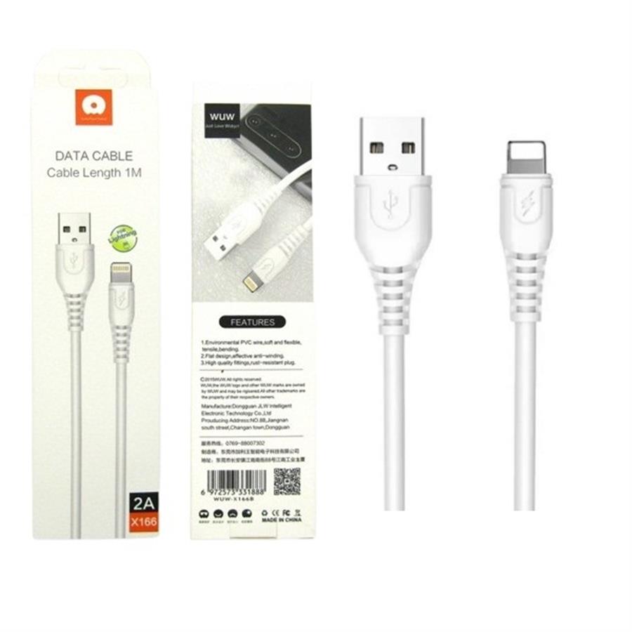 Cable de carga lightning 2 amp wuw