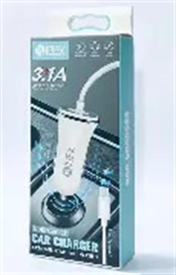 Cargador 12v ibek 3.1A tipo c