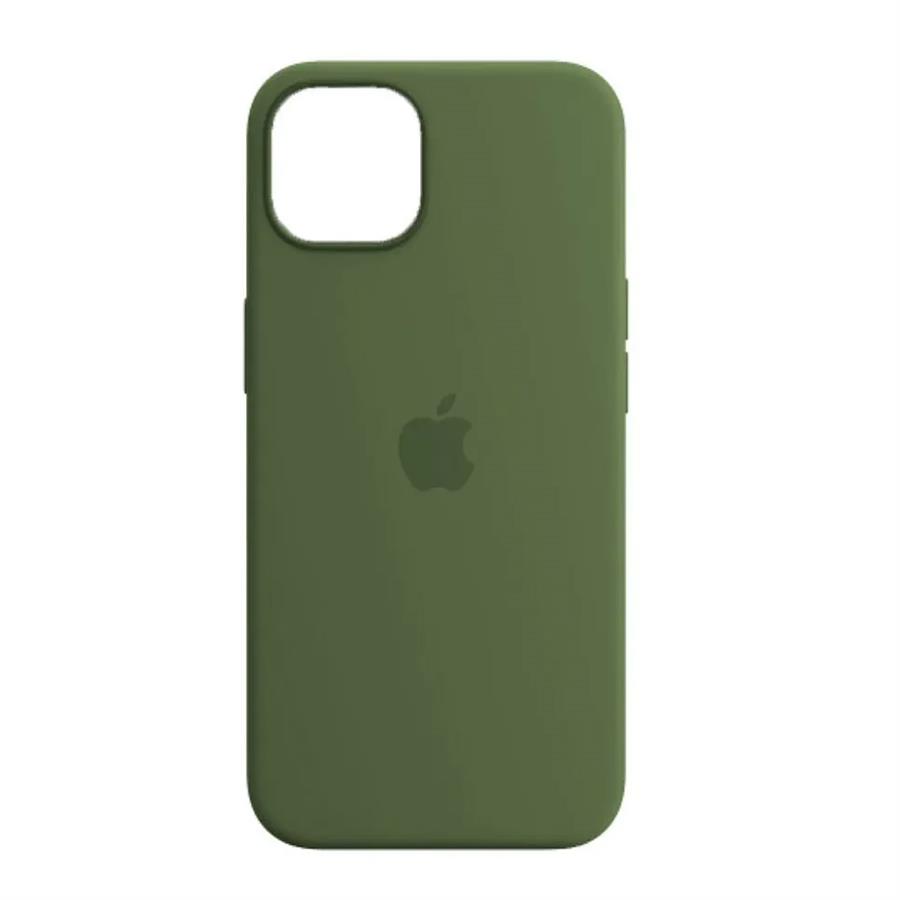 Funda silicone case iPhone 15 PRO MAX VERDE