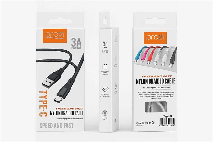 Cable PRO21 TIPO C 3A